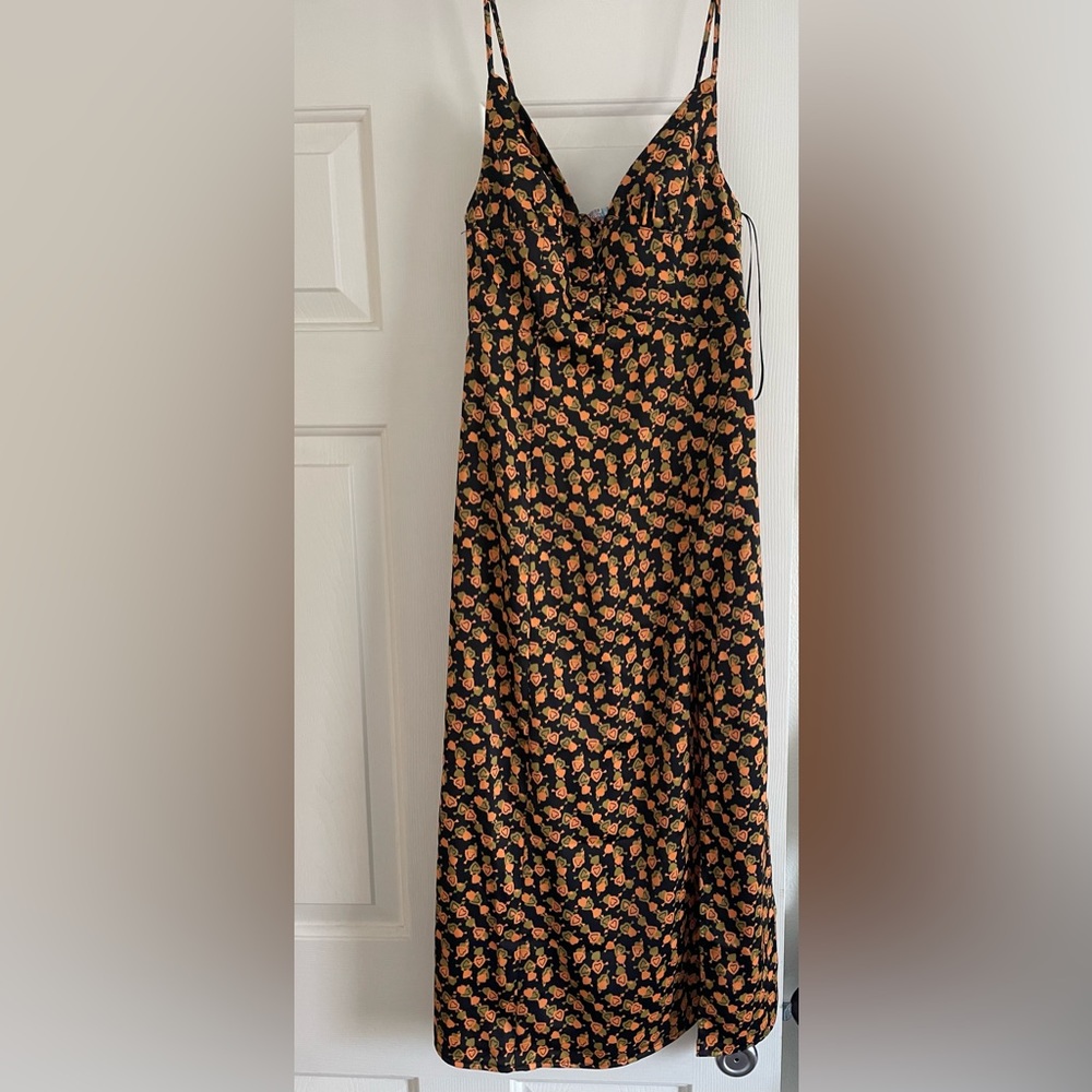 Brand New Urban Outfitters Heart Midi Dress